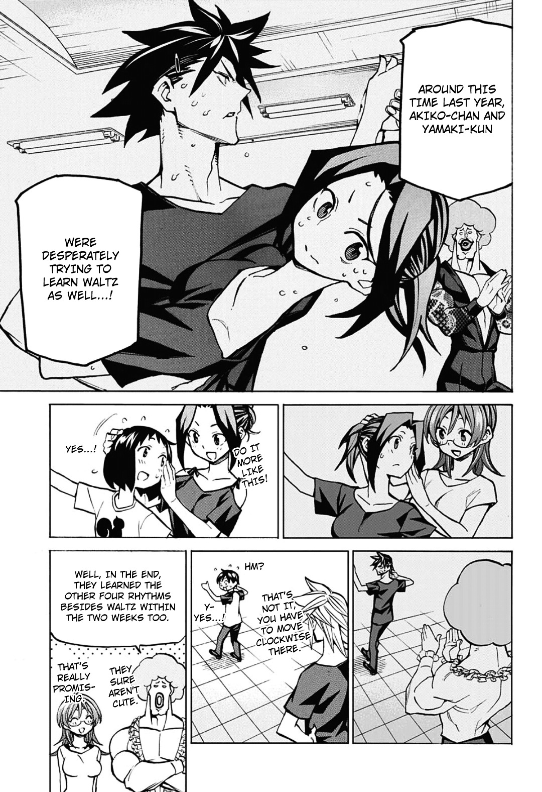 Seshiji o Pin! to - Shikakou Kyougi Dance-bu e Youkoso Chapter 8 page 14 - Chapter 8 : Dance Waltz!