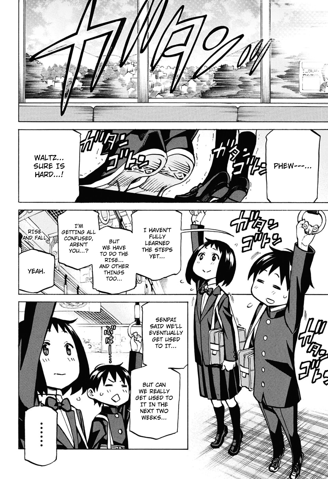 Seshiji o Pin! to - Shikakou Kyougi Dance-bu e Youkoso Chapter 8 page 15 - Chapter 8 : Dance Waltz!