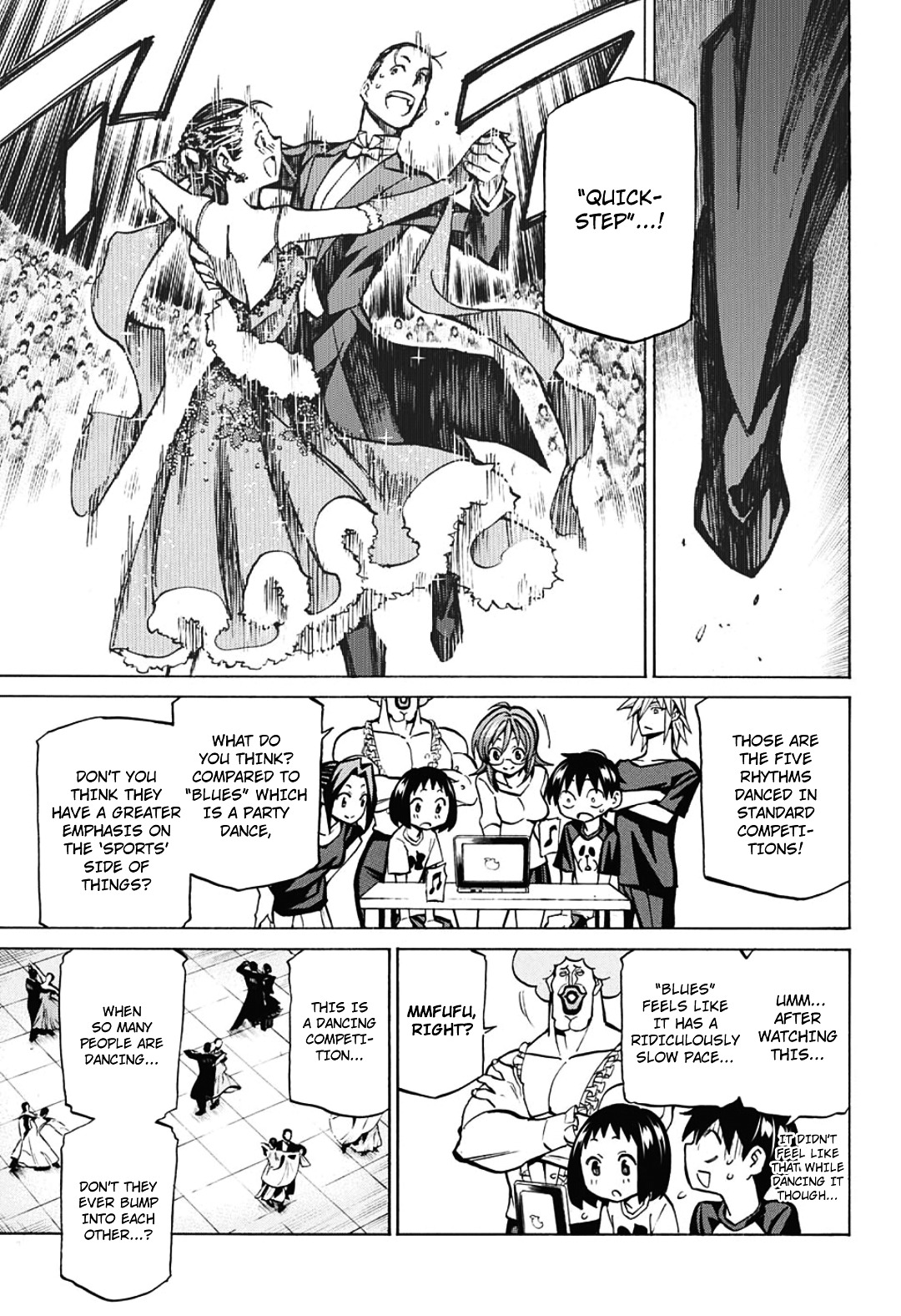 Seshiji o Pin! to - Shikakou Kyougi Dance-bu e Youkoso Chapter 8 page 4 - Chapter 8 : Dance Waltz!
