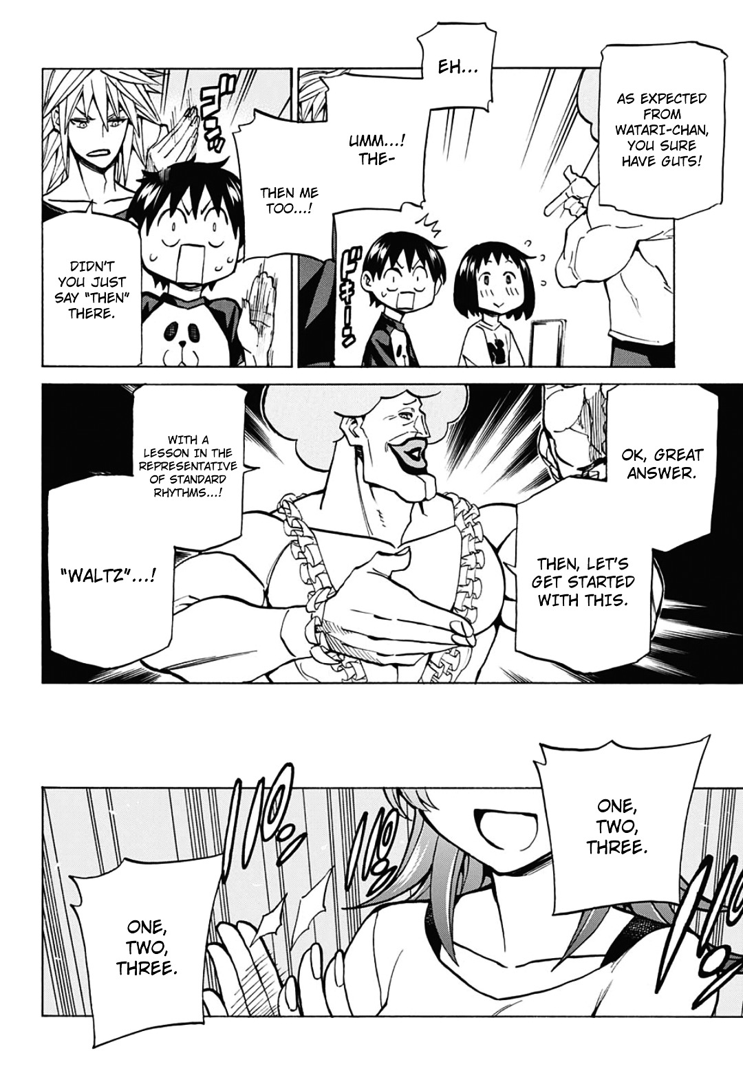 Seshiji o Pin! to - Shikakou Kyougi Dance-bu e Youkoso Chapter 8 page 7 - Chapter 8 : Dance Waltz!