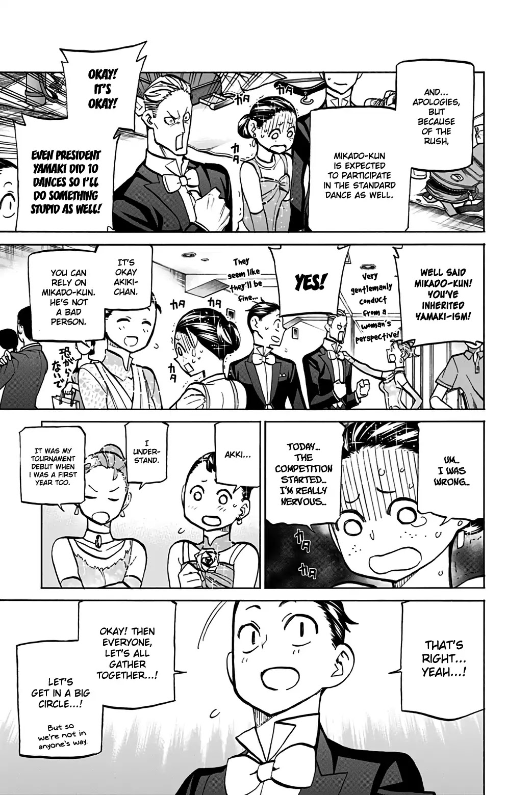 Seshiji o Pin! to - Shikakou Kyougi Dance-bu e Youkoso Chapter 86 page 13 - Chapter 86: From Me to You [END]