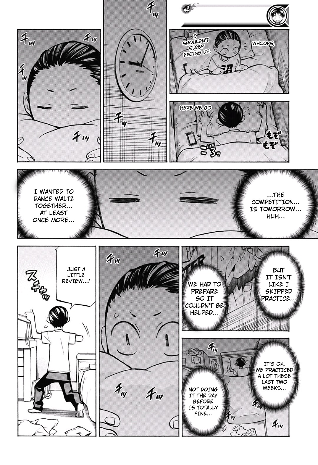 Seshiji o Pin! to - Shikakou Kyougi Dance-bu e Youkoso Chapter 9 page 13 - Chapter 9 : On a sleepless night.