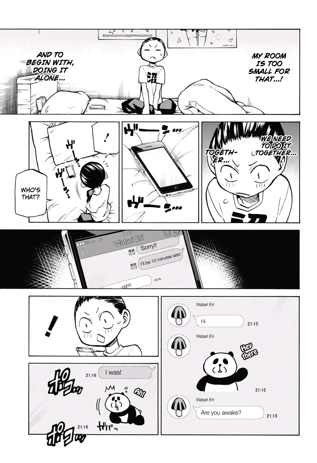 Seshiji o Pin! to - Shikakou Kyougi Dance-bu e Youkoso Chapter 9 page 14 - Chapter 9 : On a sleepless night.