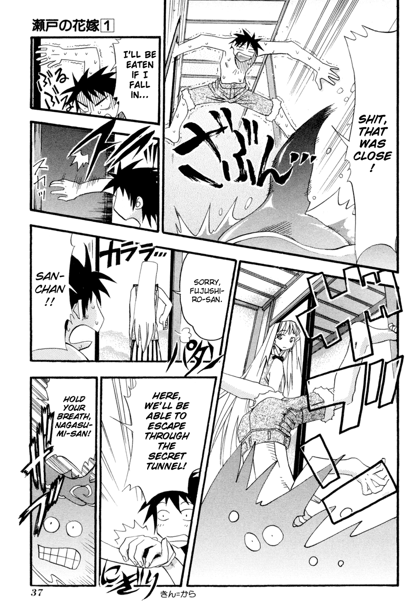 Seto No Hanayome Chapter 1 page 38 - Chapter 1: Mafia Wife [HQ]
