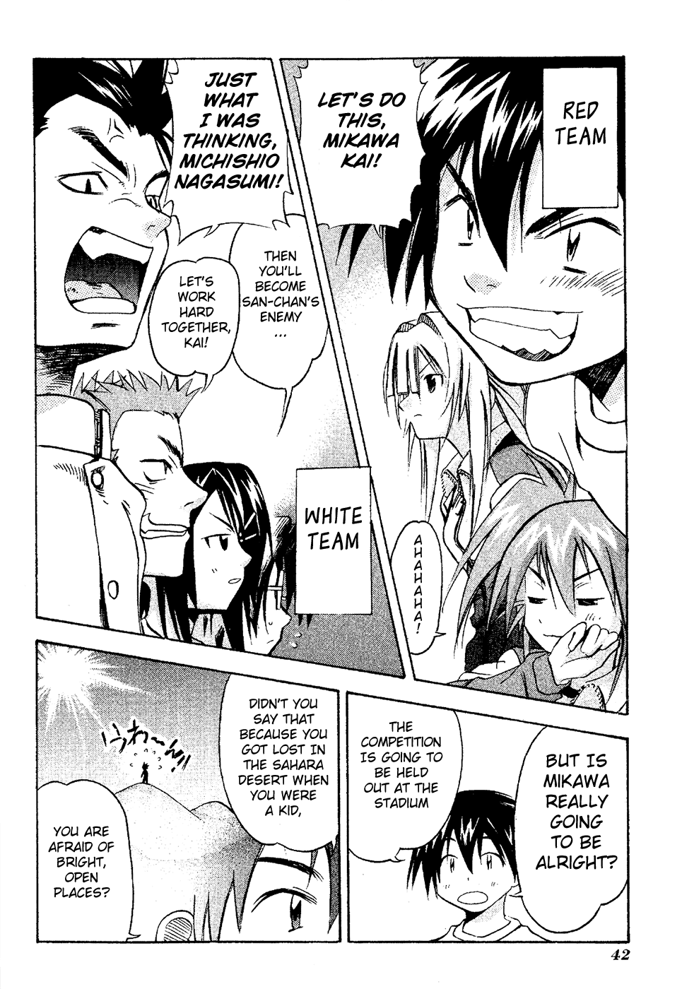 Seto No Hanayome Chapter 17 page 4 - Chapter 17: Fight on the Run [HQ]