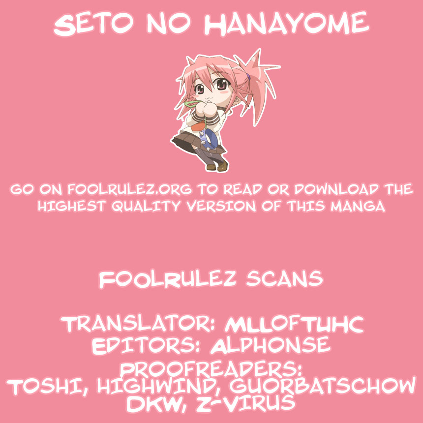 Seto No Hanayome Chapter 30 page 45 - Chapter 30: Funeral Hymn for the Guys [HQ]