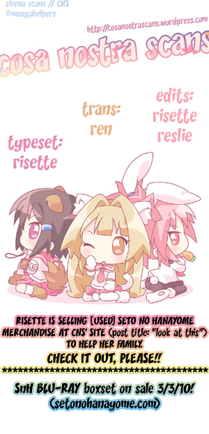 Seto No Hanayome Chapter 50 page 1 - Chapter 50: Legend of the Lily (Yuri) [HQ]