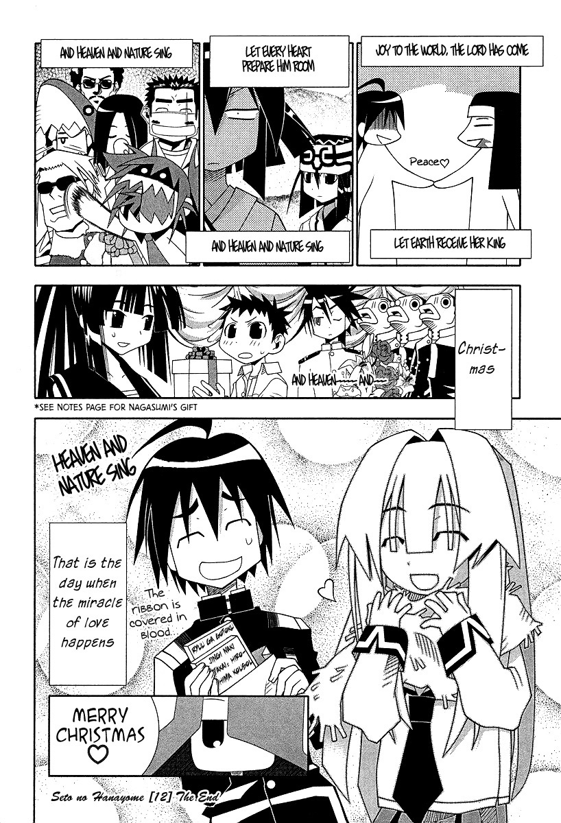 Seto No Hanayome Chapter 54 page 39 - Chapter 54: Nightmare Before Christmas [HQ]