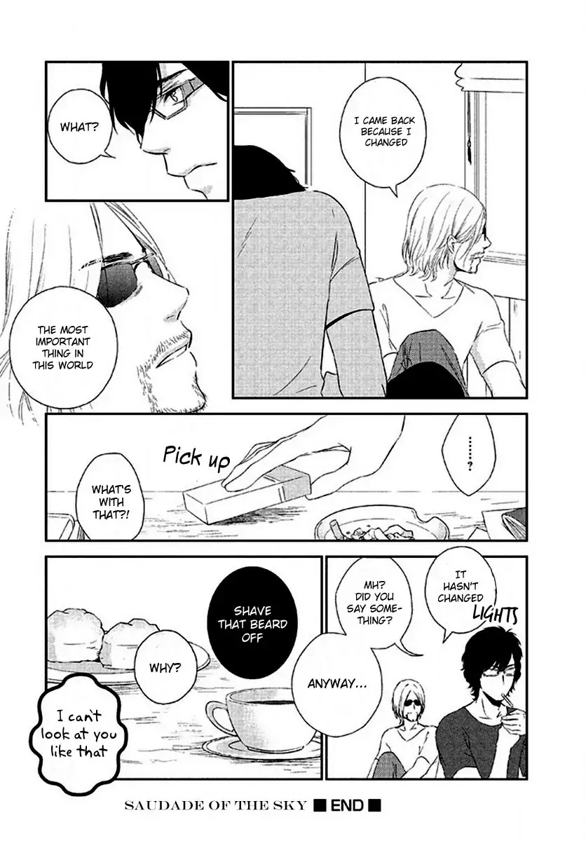 Seto no Omise no Okyakusama Chapter 6 page 34 - Chapter 6: Saudade of the Sky