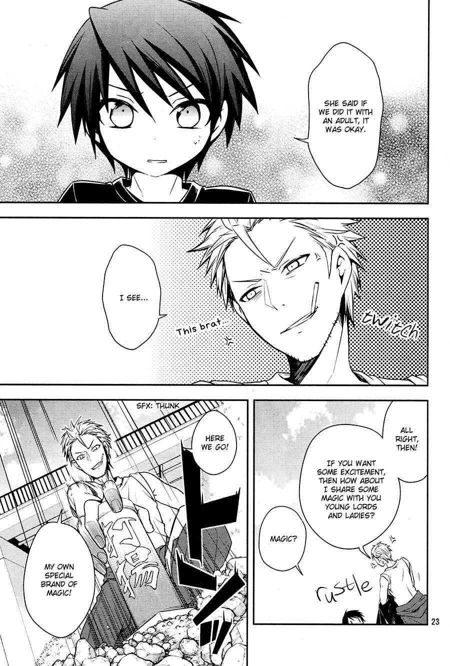 Setsuna Graffiti Chapter 1 page 22 - Chapter 1: The Sorcerer's Apprentice