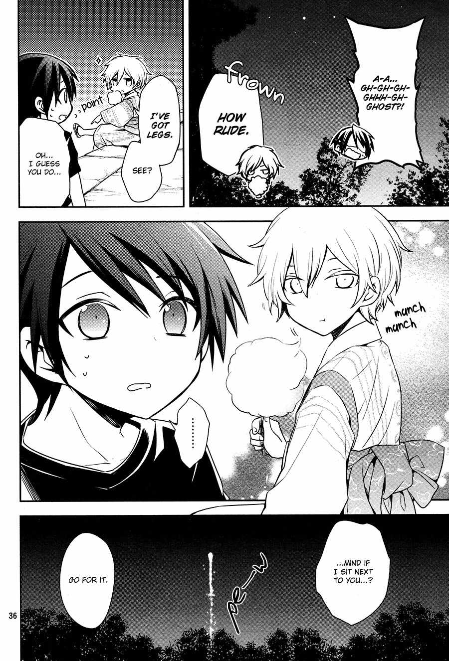 Setsuna Graffiti Chapter 1 page 35 - Chapter 1: The Sorcerer's Apprentice
