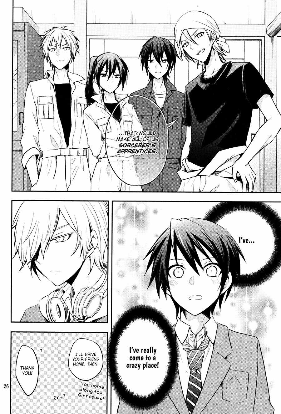 Setsuna Graffiti Chapter 2 page 28 - Chapter 2: The Sorcerer's Apprentices