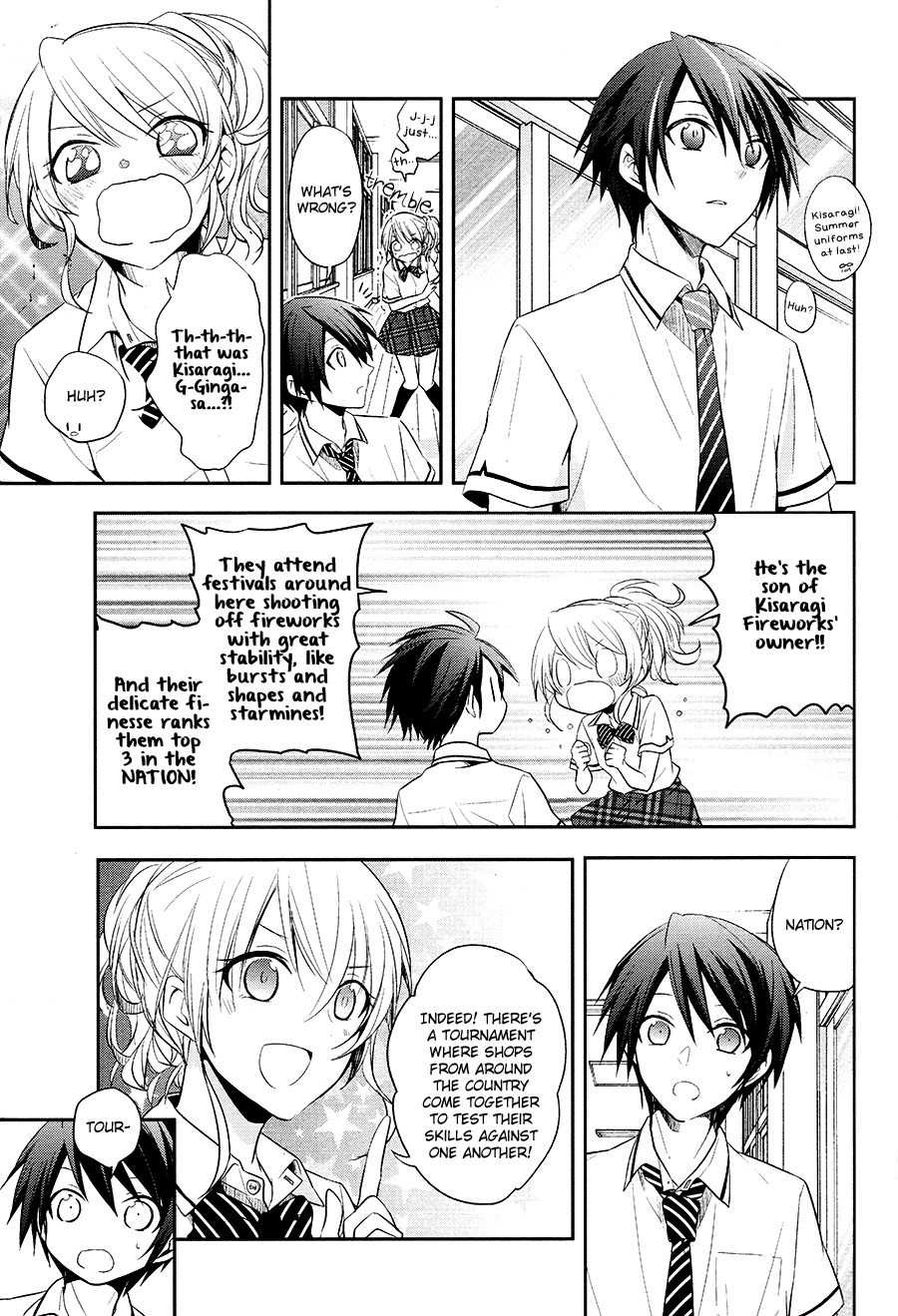 Setsuna Graffiti Chapter 3 page 12 - Chapter 3: Pyrotechnician vs. Pyrotechnician