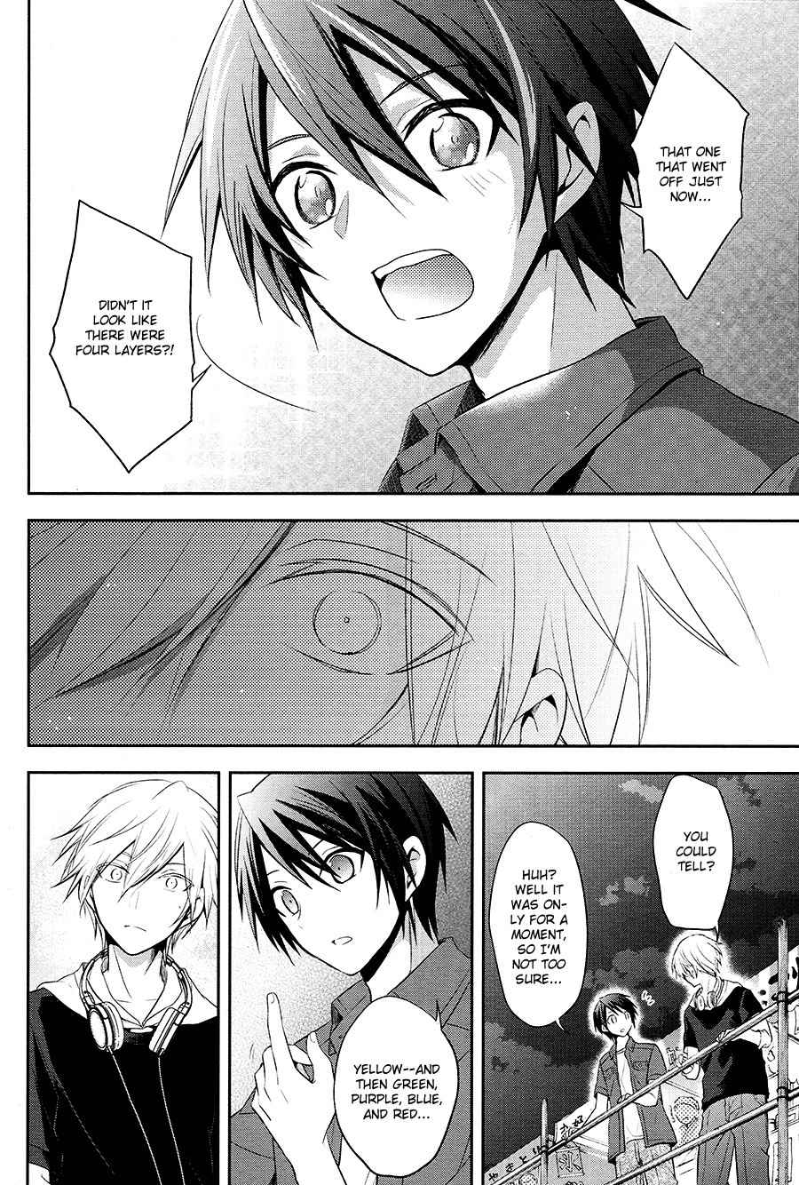 Setsuna Graffiti Chapter 3 page 35 - Chapter 3: Pyrotechnician vs. Pyrotechnician