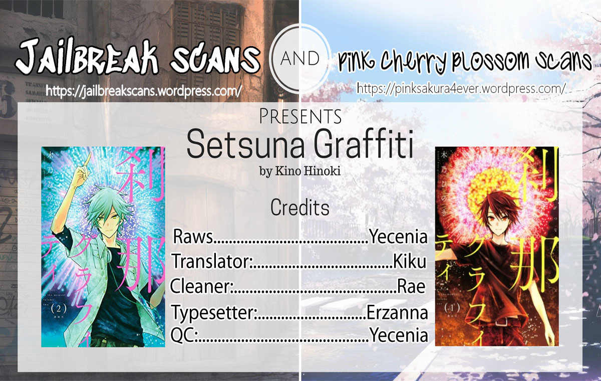 Setsuna Graffiti Chapter 9 page 1 - Chapter 9: I want to be changed I want to change something