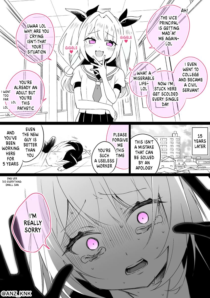 Setting Things Straight With Brats Chapter 1.5 page 1 - Chapter 1.5: Making Brats Understand The Harshness Of Society