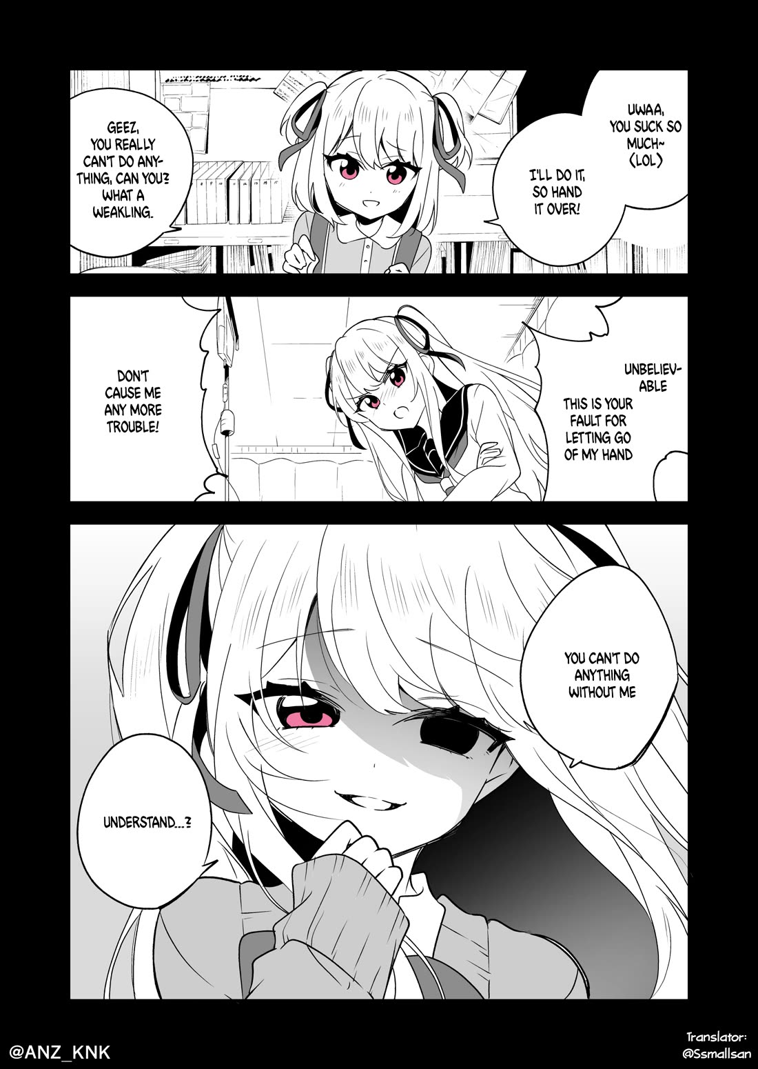Setting Things Straight With Brats Chapter 20 page 1 - Chapter 20: You’ve got no one but me, you know?