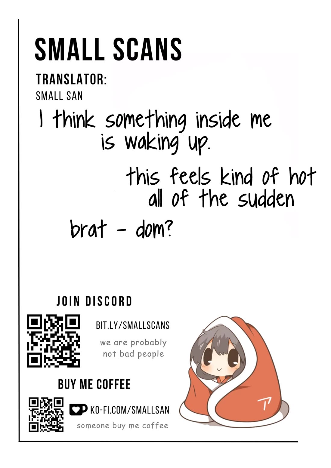 Setting Things Straight With Brats Chapter 20 page 5 - Chapter 20: You’ve got no one but me, you know?