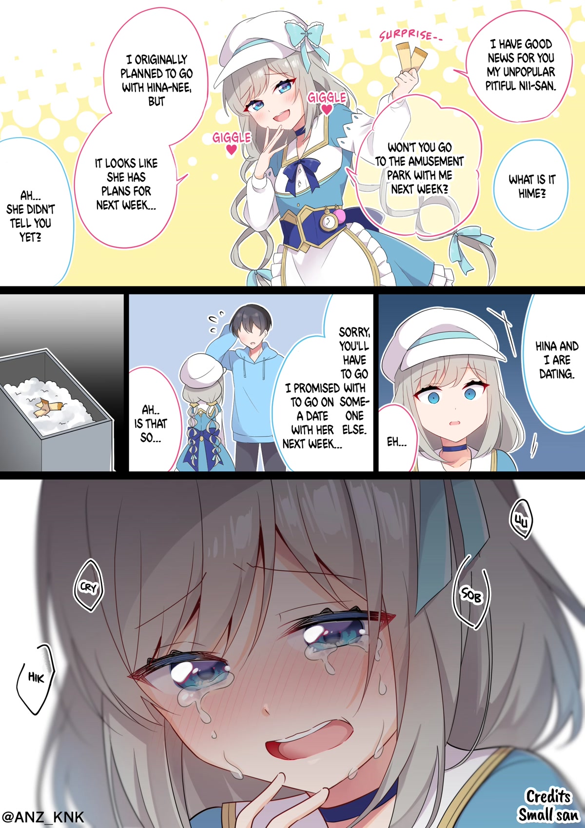 Setting Things Straight With Brats Chapter 3.10 page 1 - Chapter 3.10: (Chapter 14) Brat Gets Outdone By Her Older Sister
