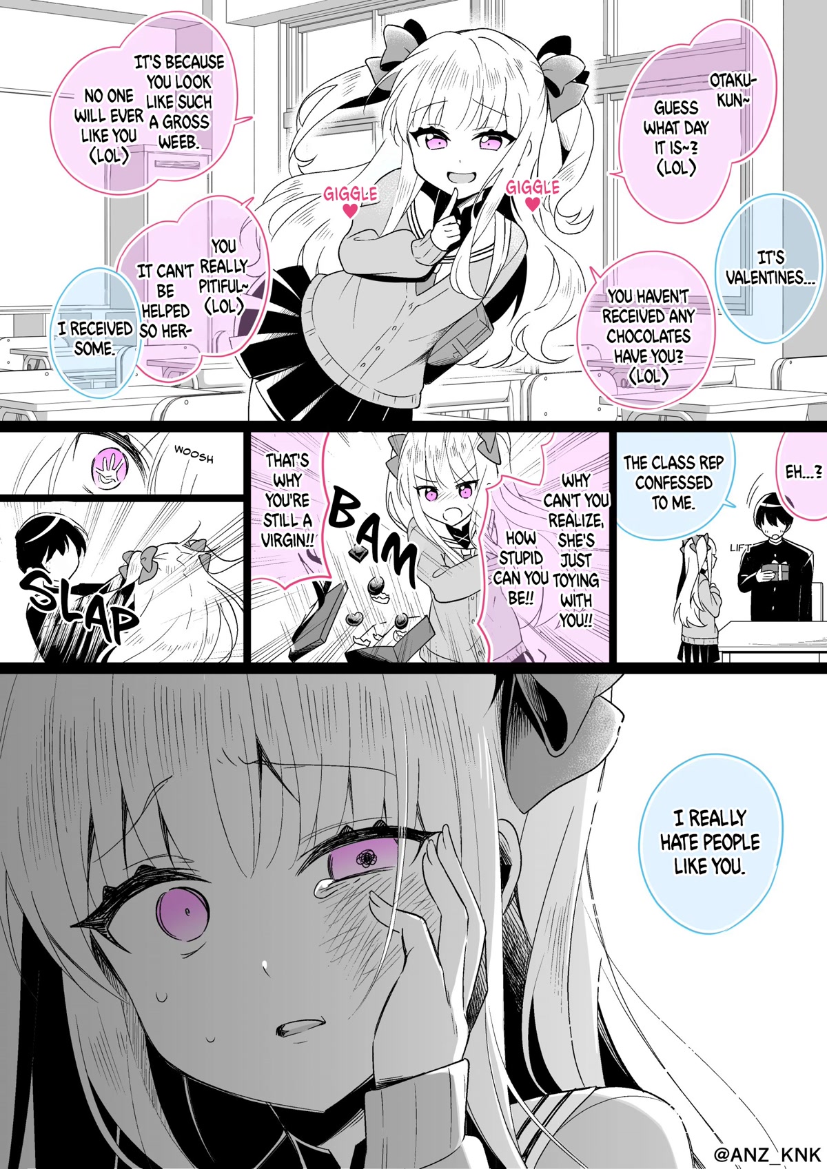 Setting Things Straight With Brats Chapter 3.6 page 1 - Chapter 3.6: The Brat Who Wanted To Give Valentine's Chocolate