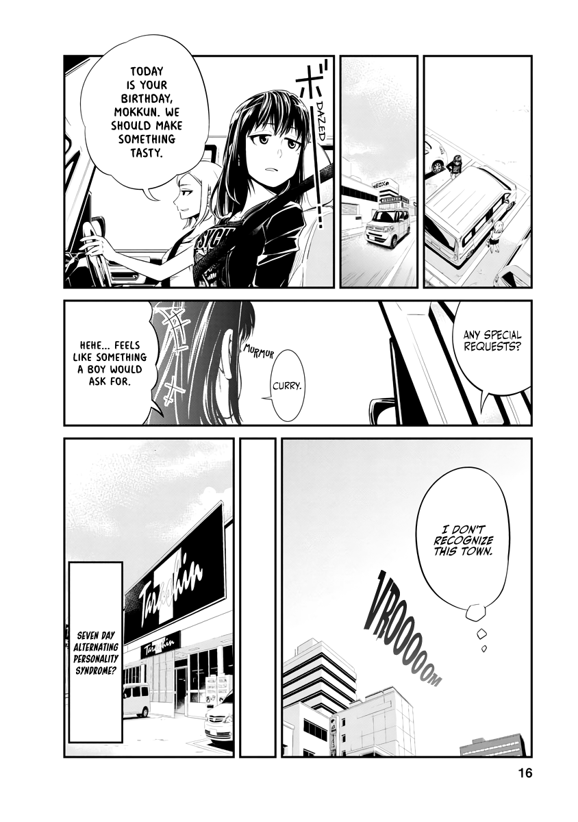 Seven Day Alternating Personality Syndrome Chapter 1 page 16 - Chapter 1: Awakening