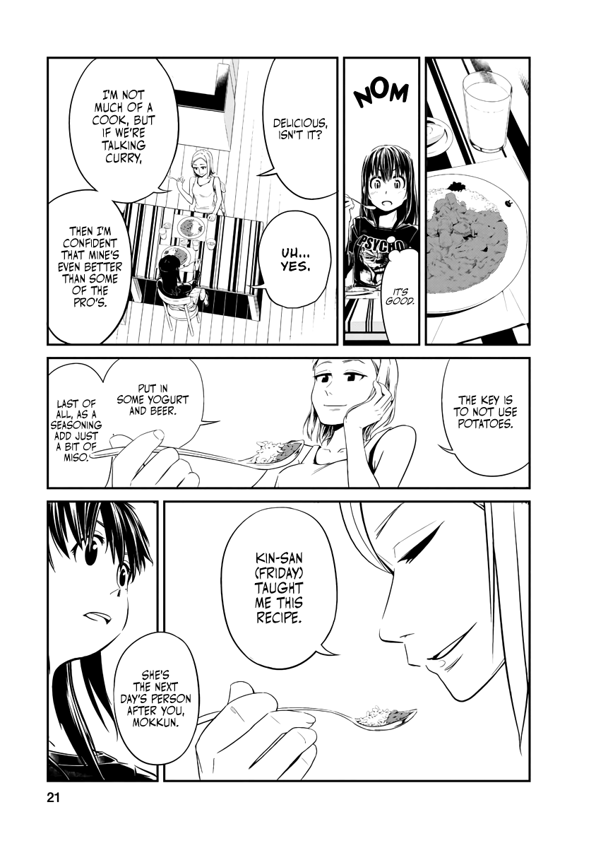 Seven Day Alternating Personality Syndrome Chapter 1 page 21 - Chapter 1: Awakening