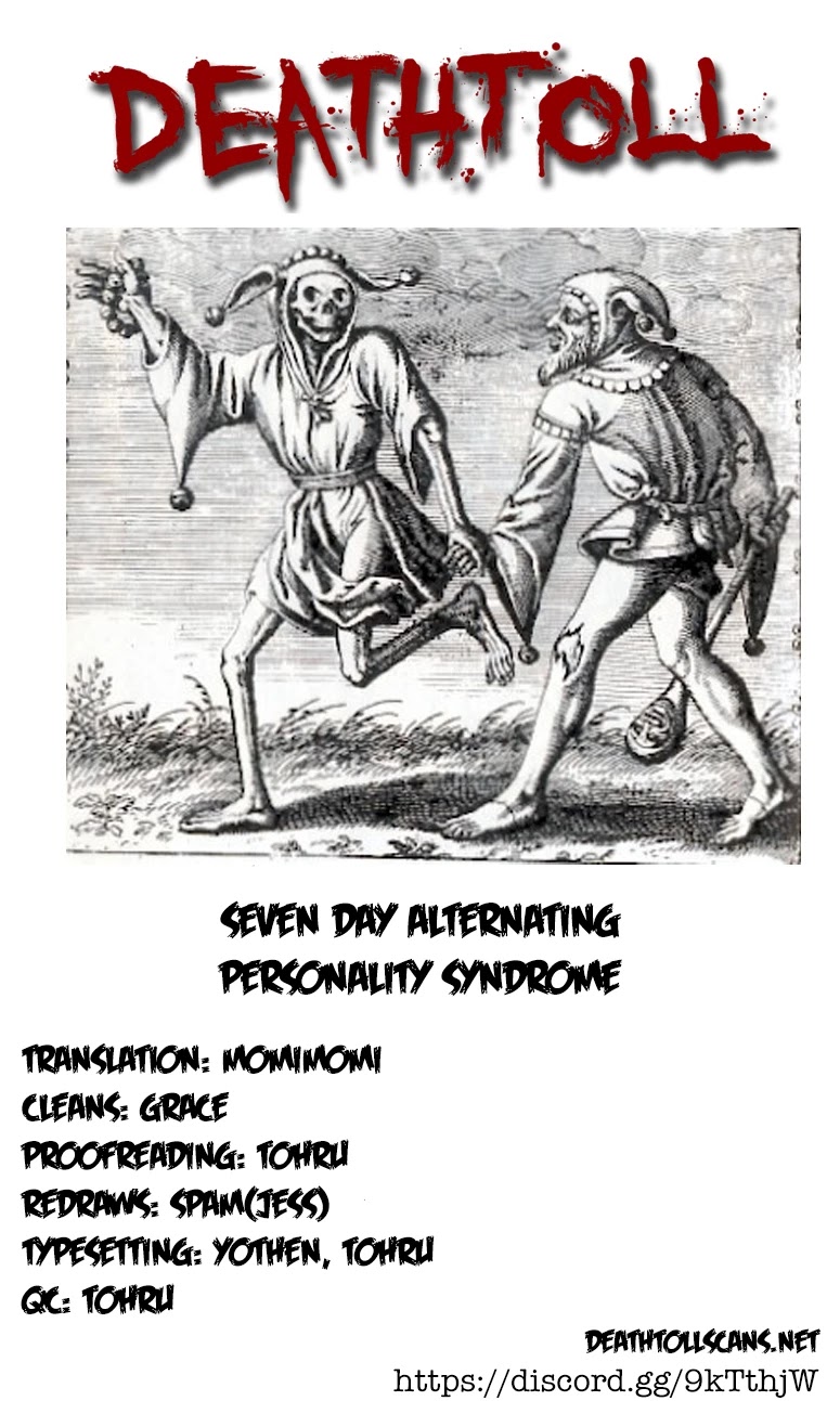 Seven Day Alternating Personality Syndrome Chapter 2 page 29 - Chapter 2: Memory