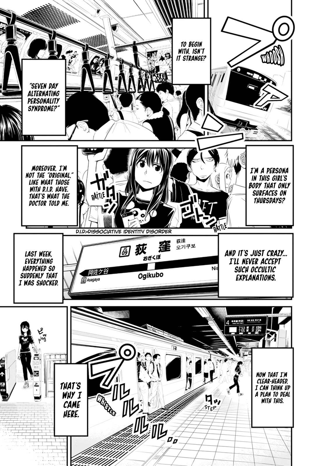 Seven Day Alternating Personality Syndrome Chapter 2 page 5 - Chapter 2: Memory