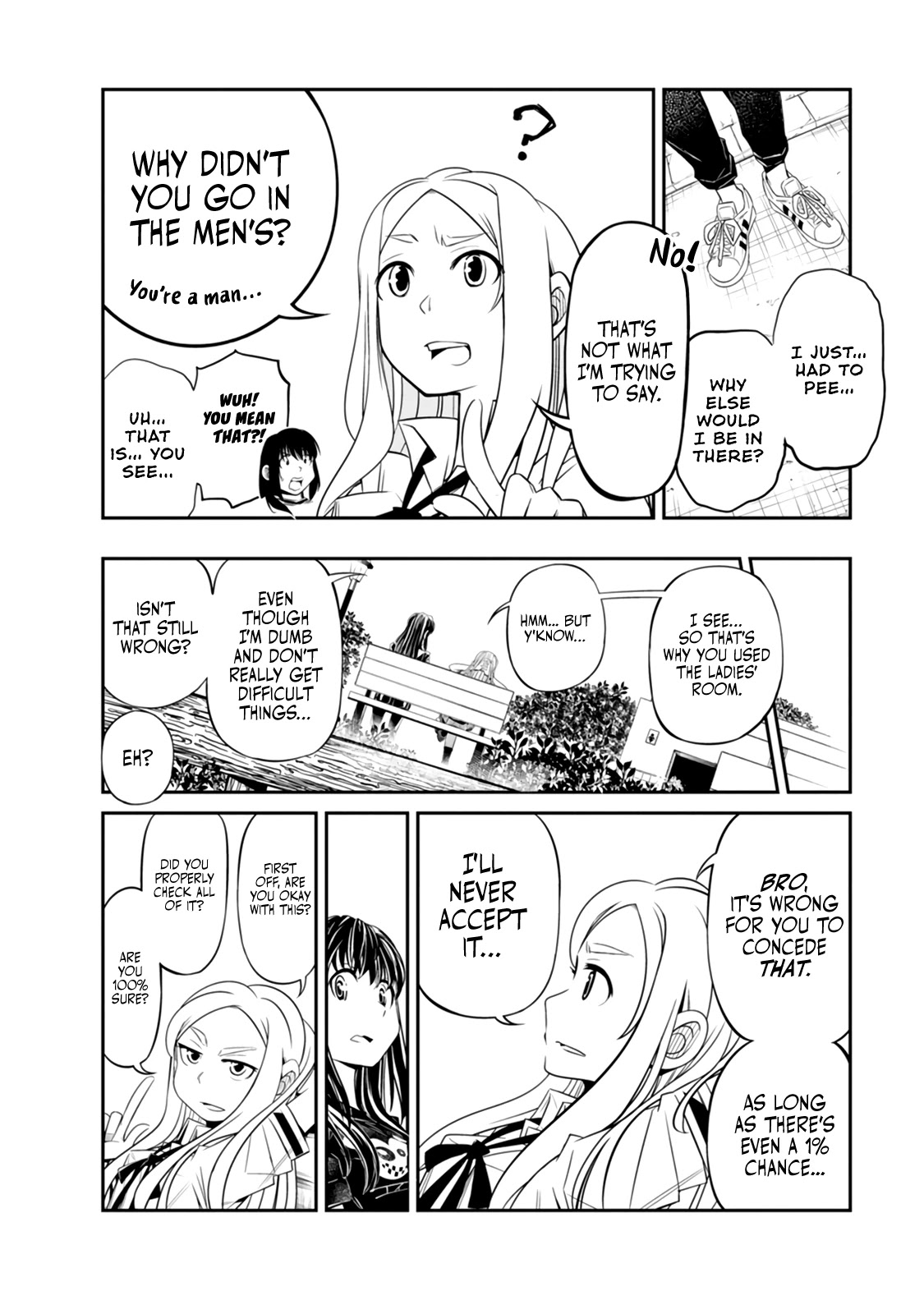 Seven Day Alternating Personality Syndrome Chapter 3 page 8 - Chapter 3: Doubt