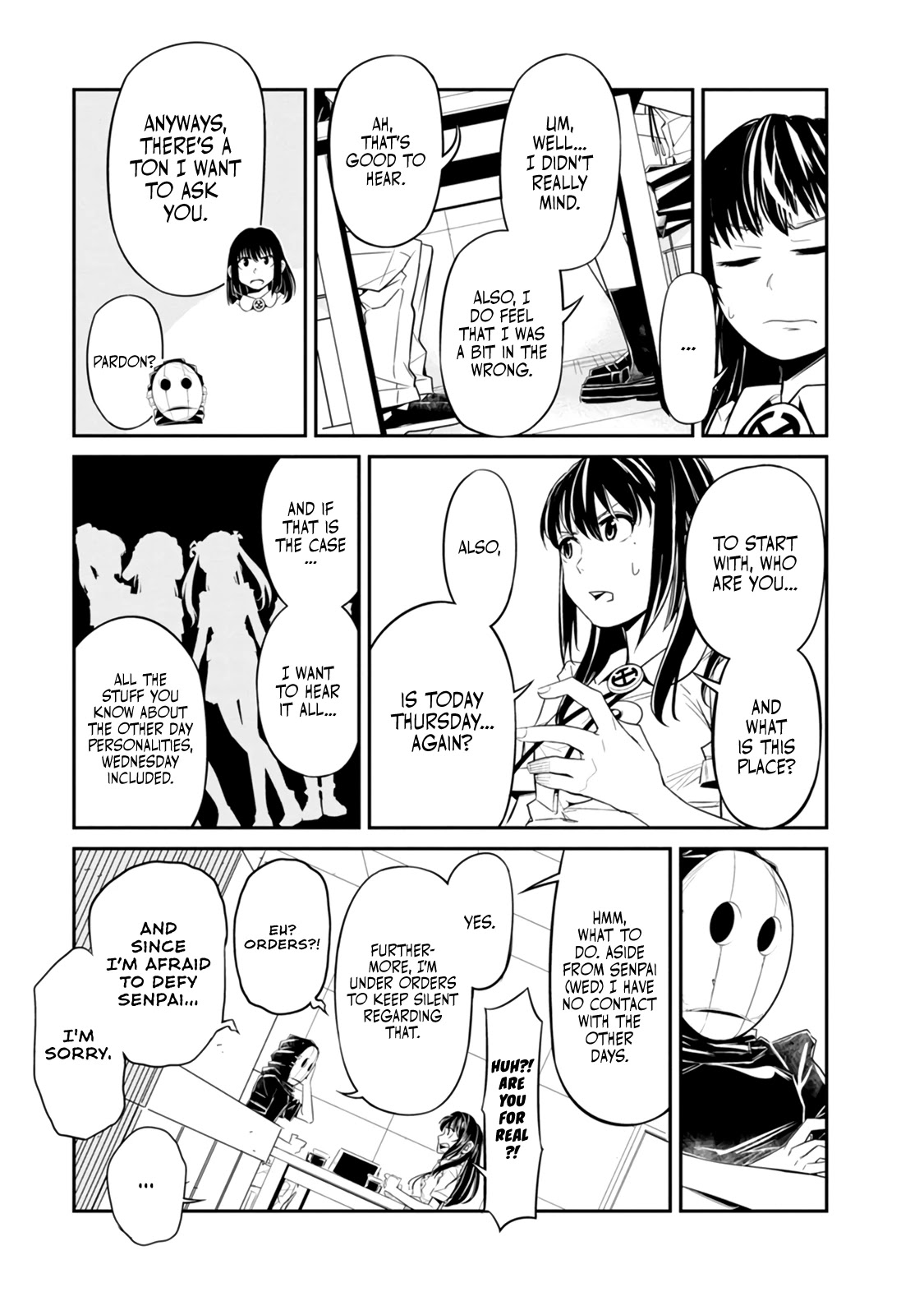 Seven Day Alternating Personality Syndrome Chapter 4 page 17 - Chapter 4: Punishment