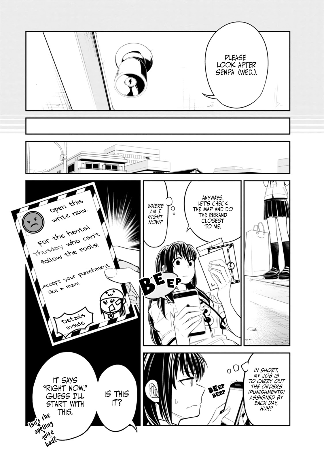 Seven Day Alternating Personality Syndrome Chapter 4 page 27 - Chapter 4: Punishment