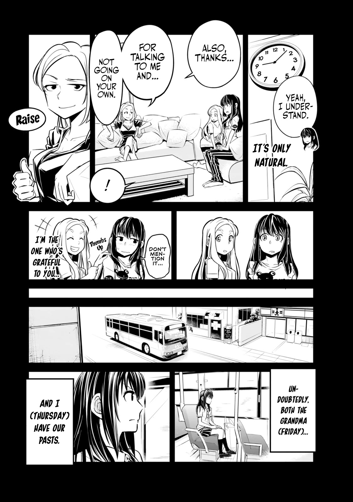 Seven Day Alternating Personality Syndrome Chapter 5 page 13 - Chapter 5: Tues, Fri, Mon