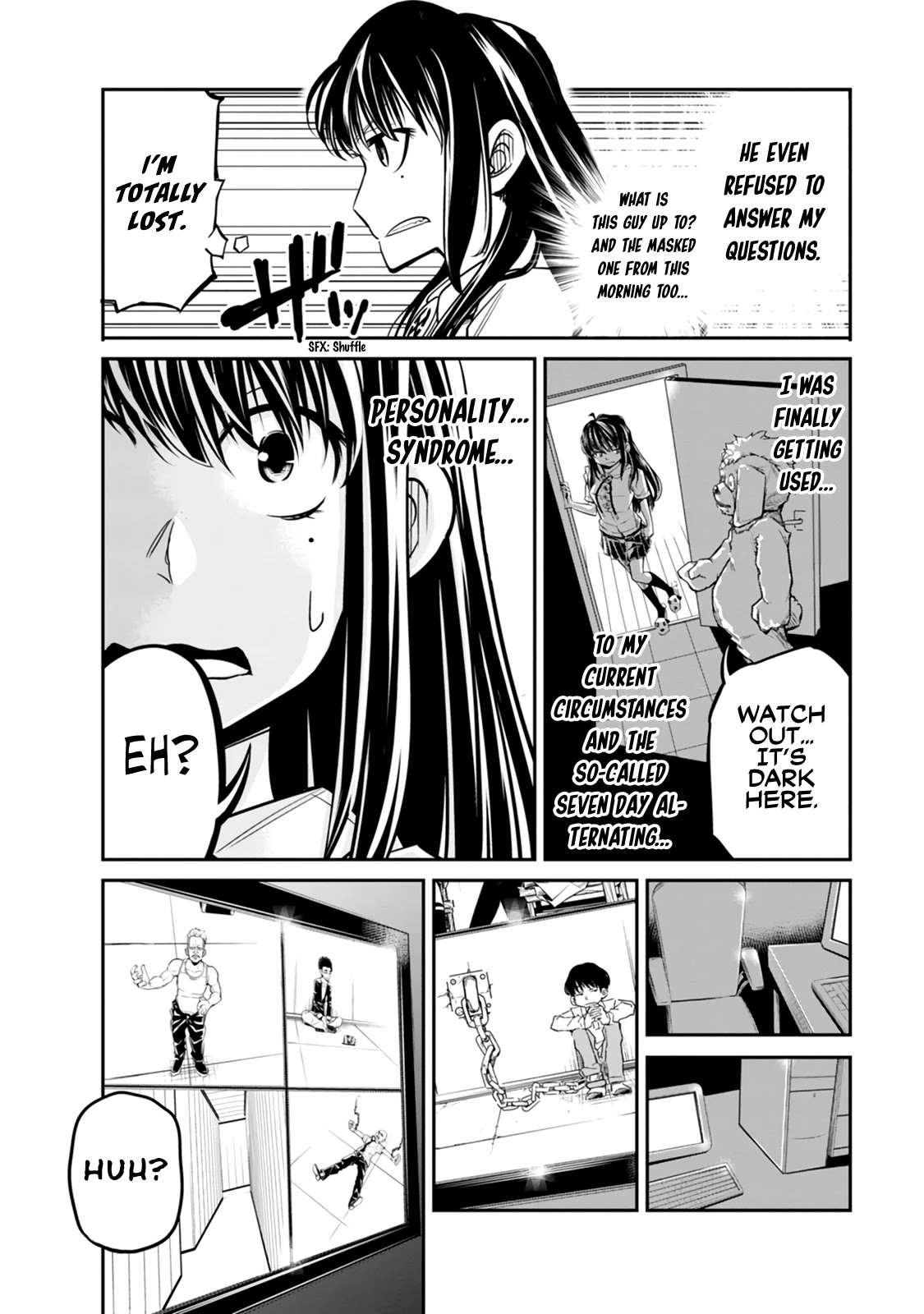 Seven Day Alternating Personality Syndrome Chapter 5 page 20 - Chapter 5: Tues, Fri, Mon