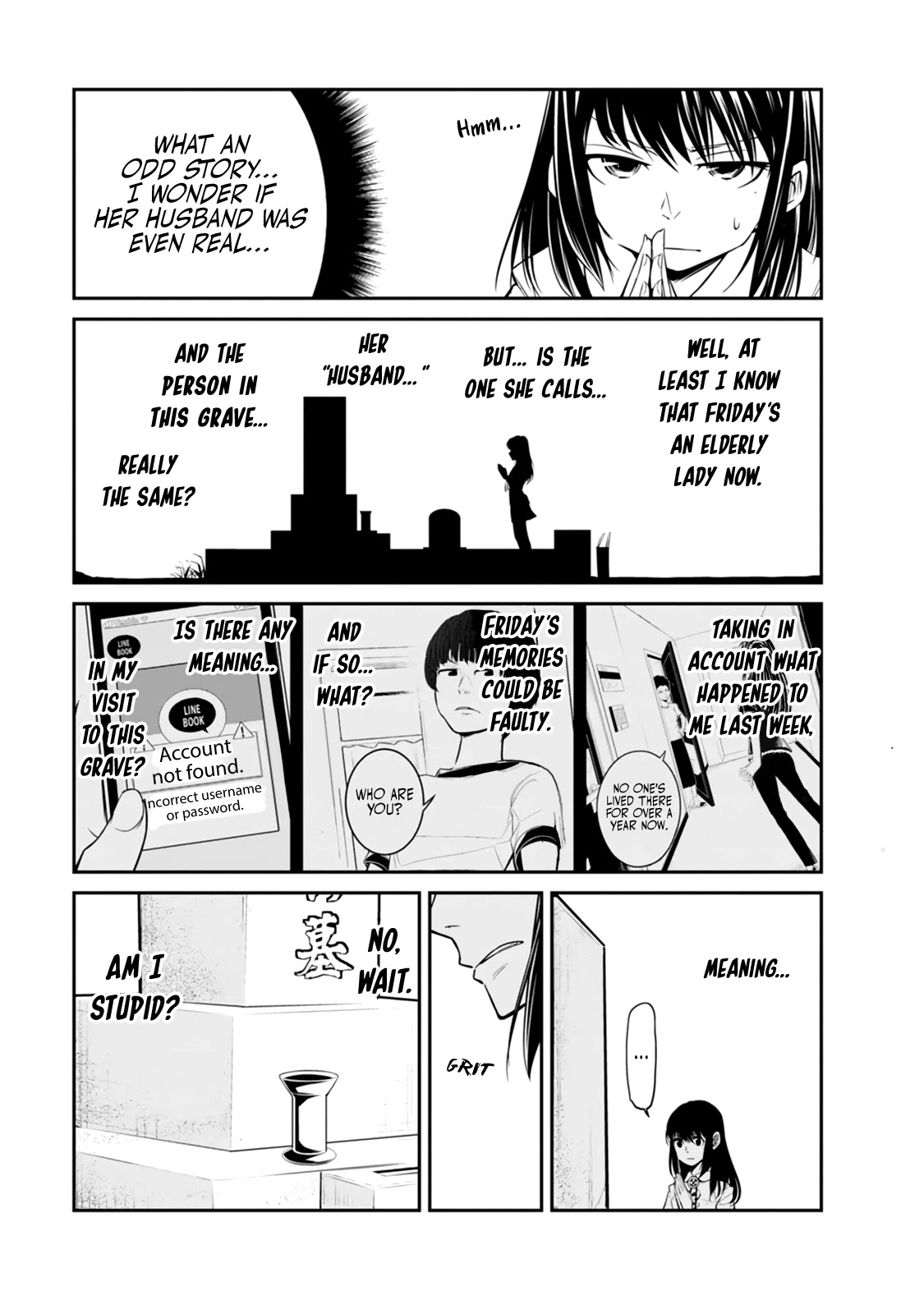 Seven Day Alternating Personality Syndrome Chapter 5 page 7 - Chapter 5: Tues, Fri, Mon