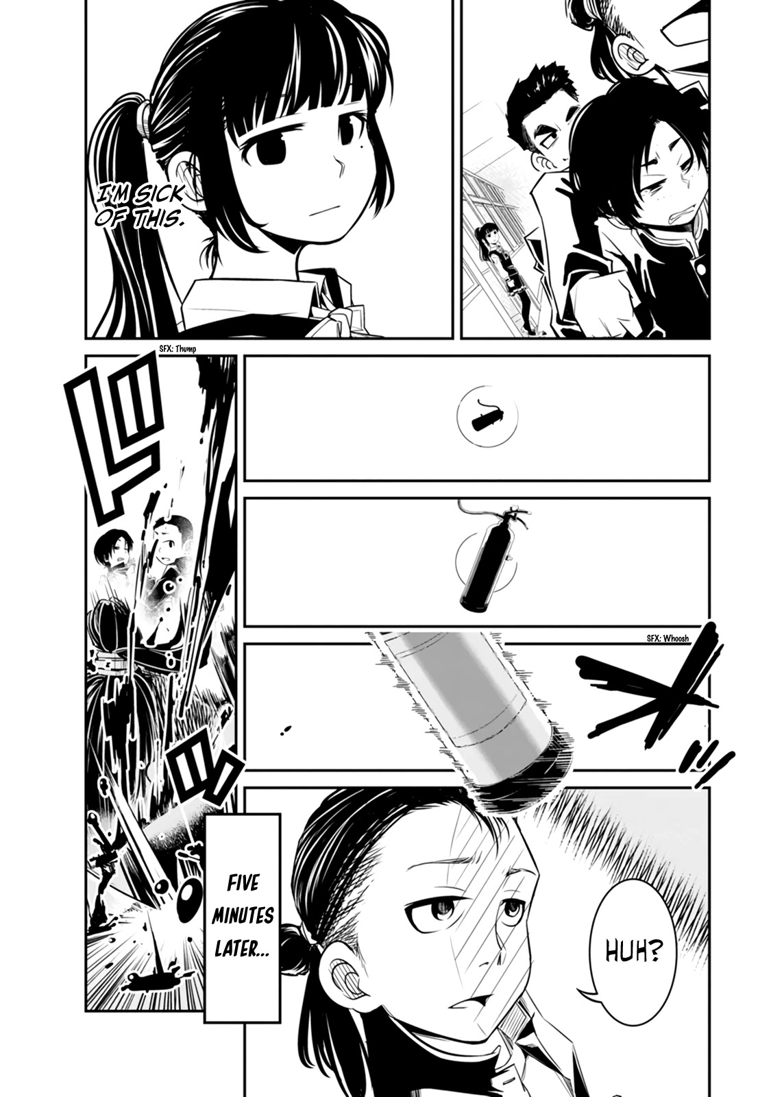 Seven Day Alternating Personality Syndrome Chapter 6 page 24 - Chapter 6: The fire extinguisher that fell from the sky
