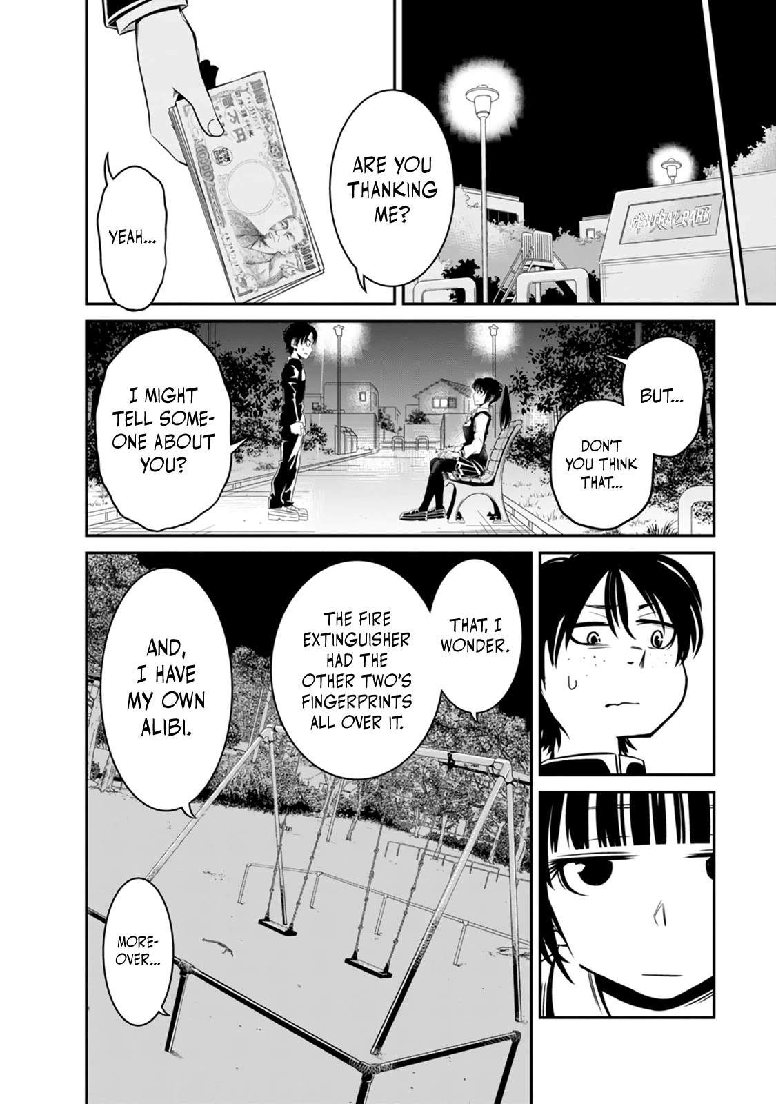 Seven Day Alternating Personality Syndrome Chapter 6 page 26 - Chapter 6: The fire extinguisher that fell from the sky
