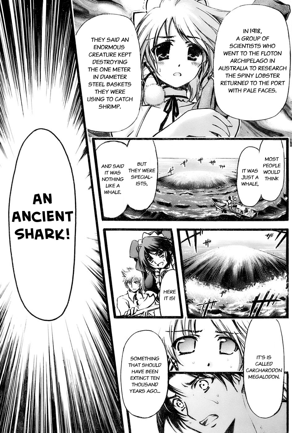 Seven Ocean Chapter 1 page 19 - Chapter 1: Carcharodon Megalodon