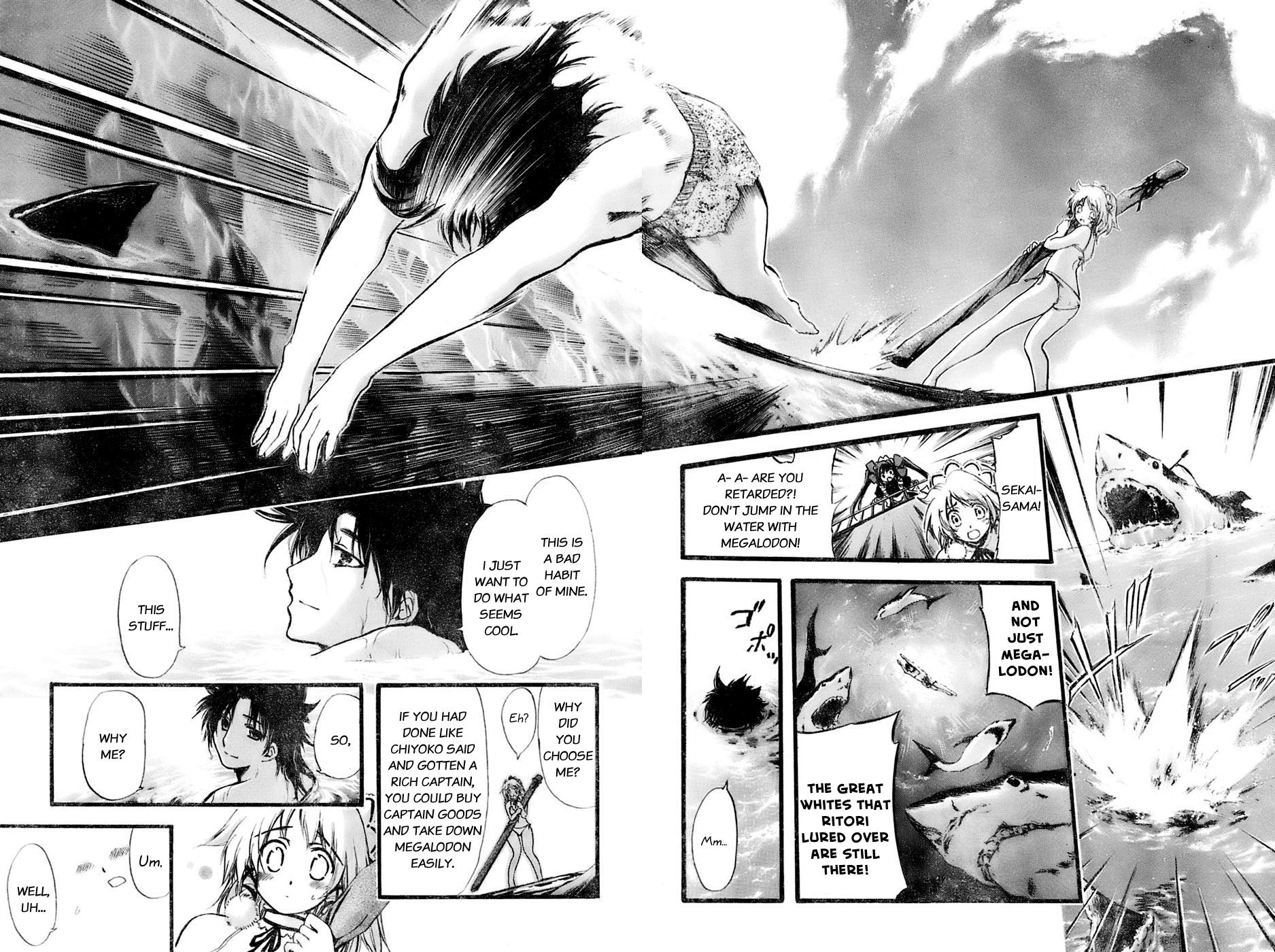 Seven Ocean Chapter 1 page 31 - Chapter 1: Carcharodon Megalodon