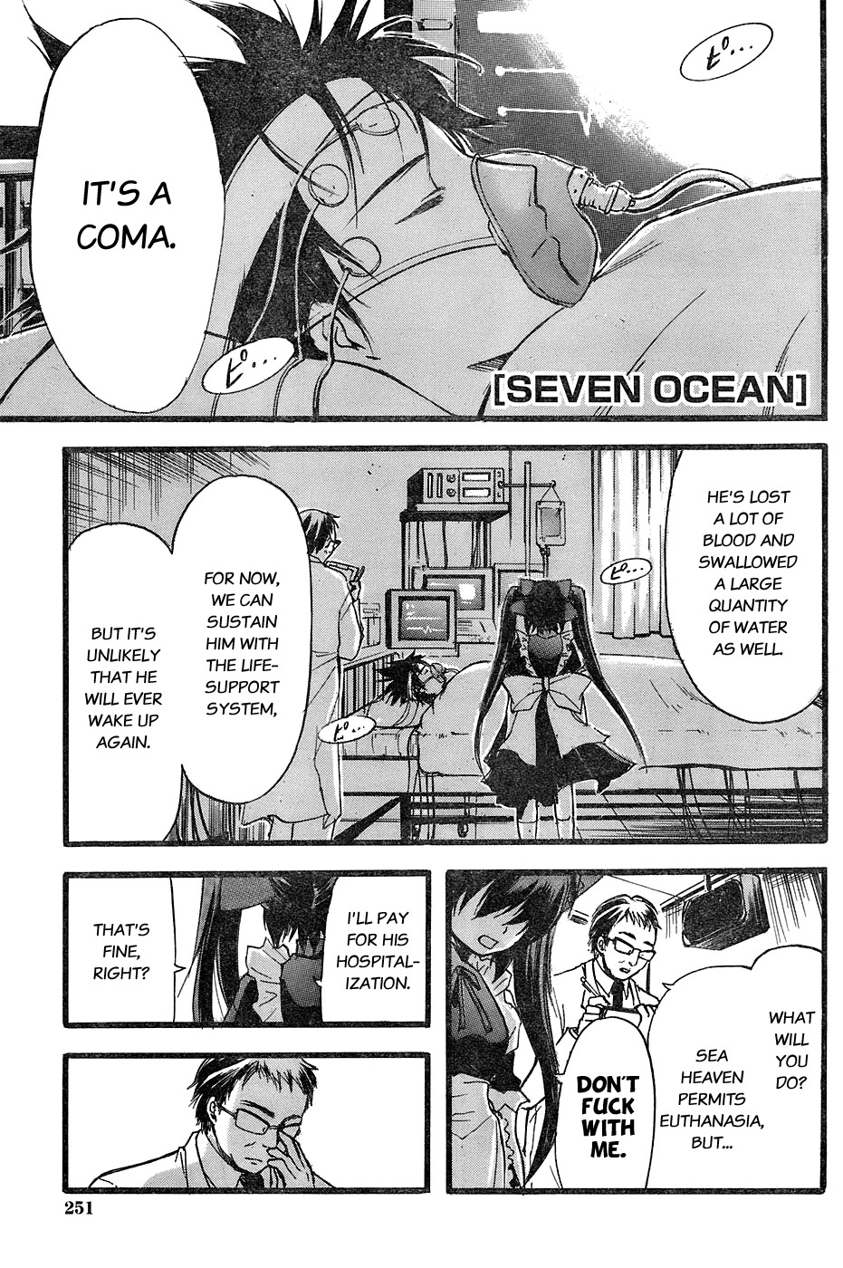 Seven Ocean Chapter 6 page 1 - Chapter 6: The Greatest Hunter
