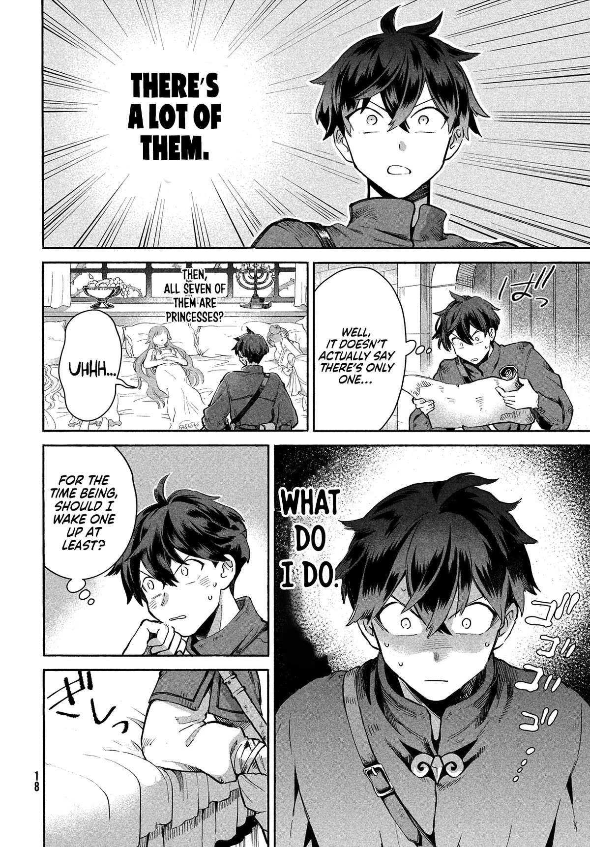 Seven Sleeping Beauties Chapter 1 page 6 - Chapter 1: A Guilty Kiss