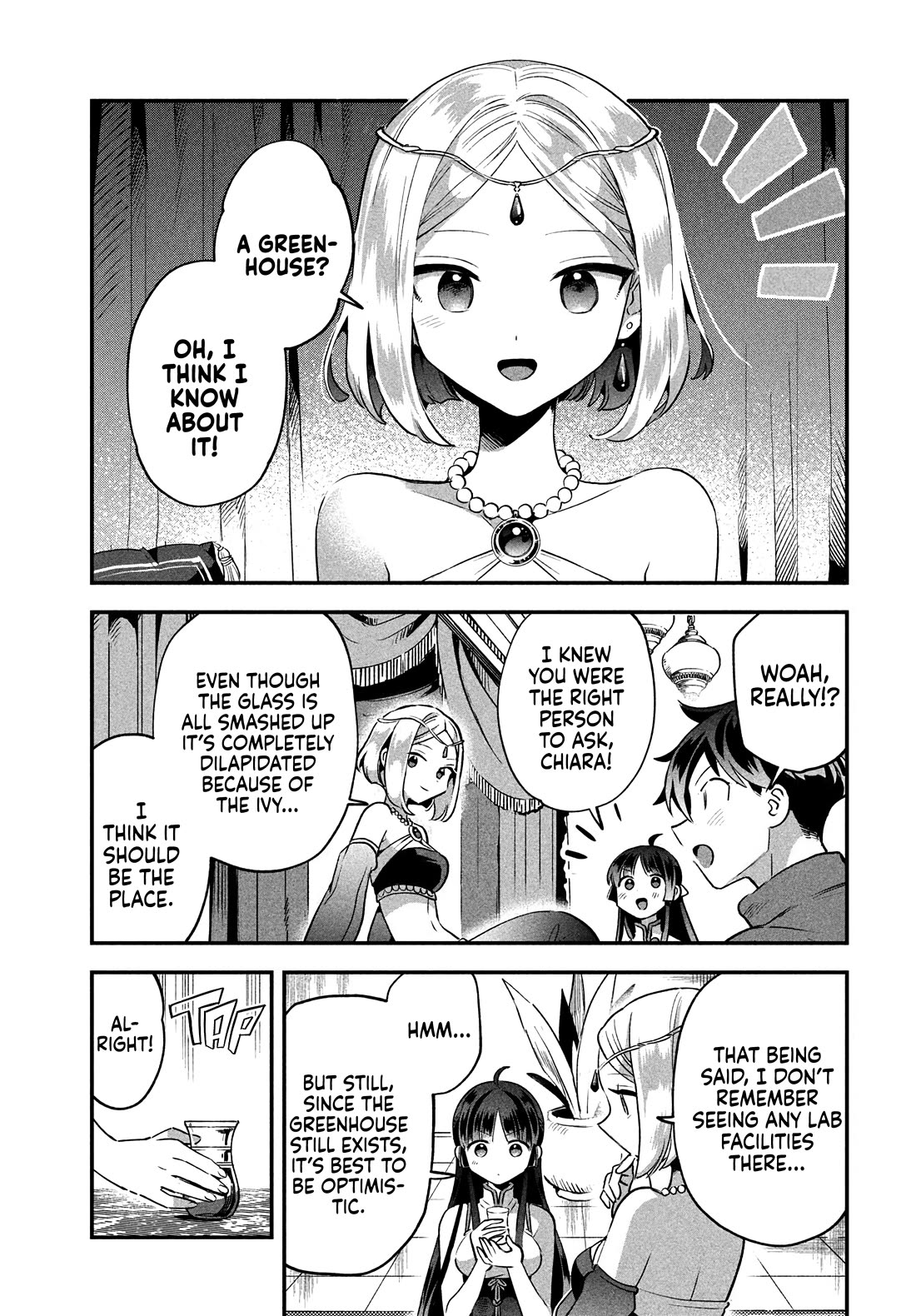 Seven Sleeping Beauties Chapter 35 page 4 - Chapter 35: Exploring the Greenhouse Alone with Chiara