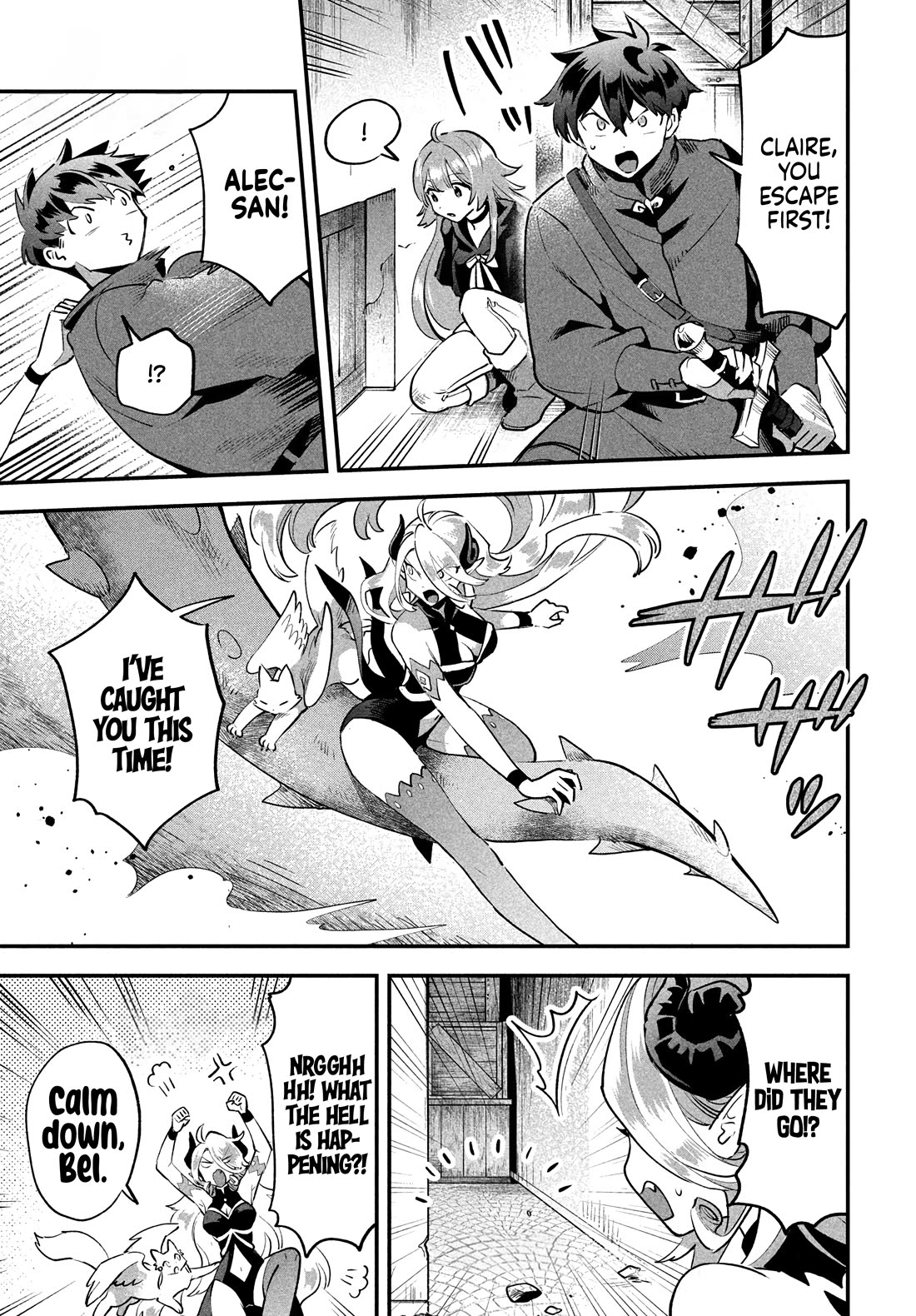 Seven Sleeping Beauties Chapter 44 page 4 - Chapter 44: Keep Running!! Battle in the Castle Town