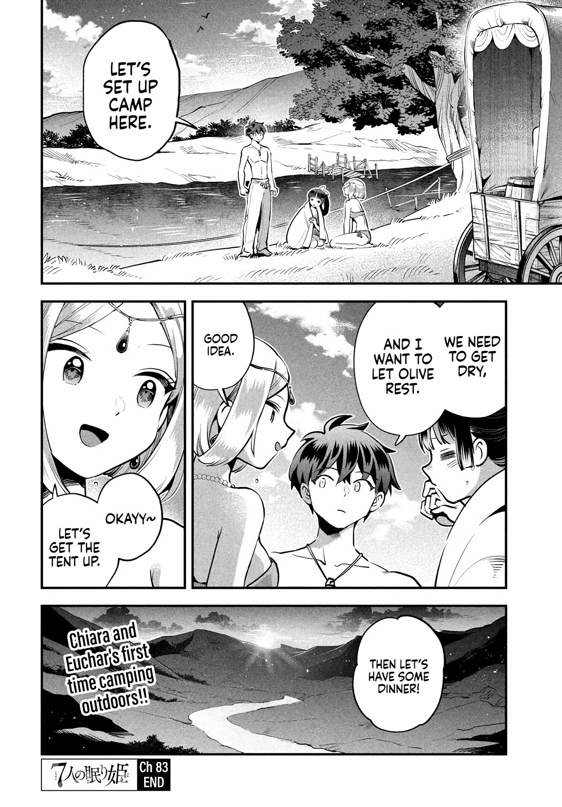 Seven Sleeping Beauties Chapter 83 page 15 - Chapter 83: First Hint: The Icy Cold Current
