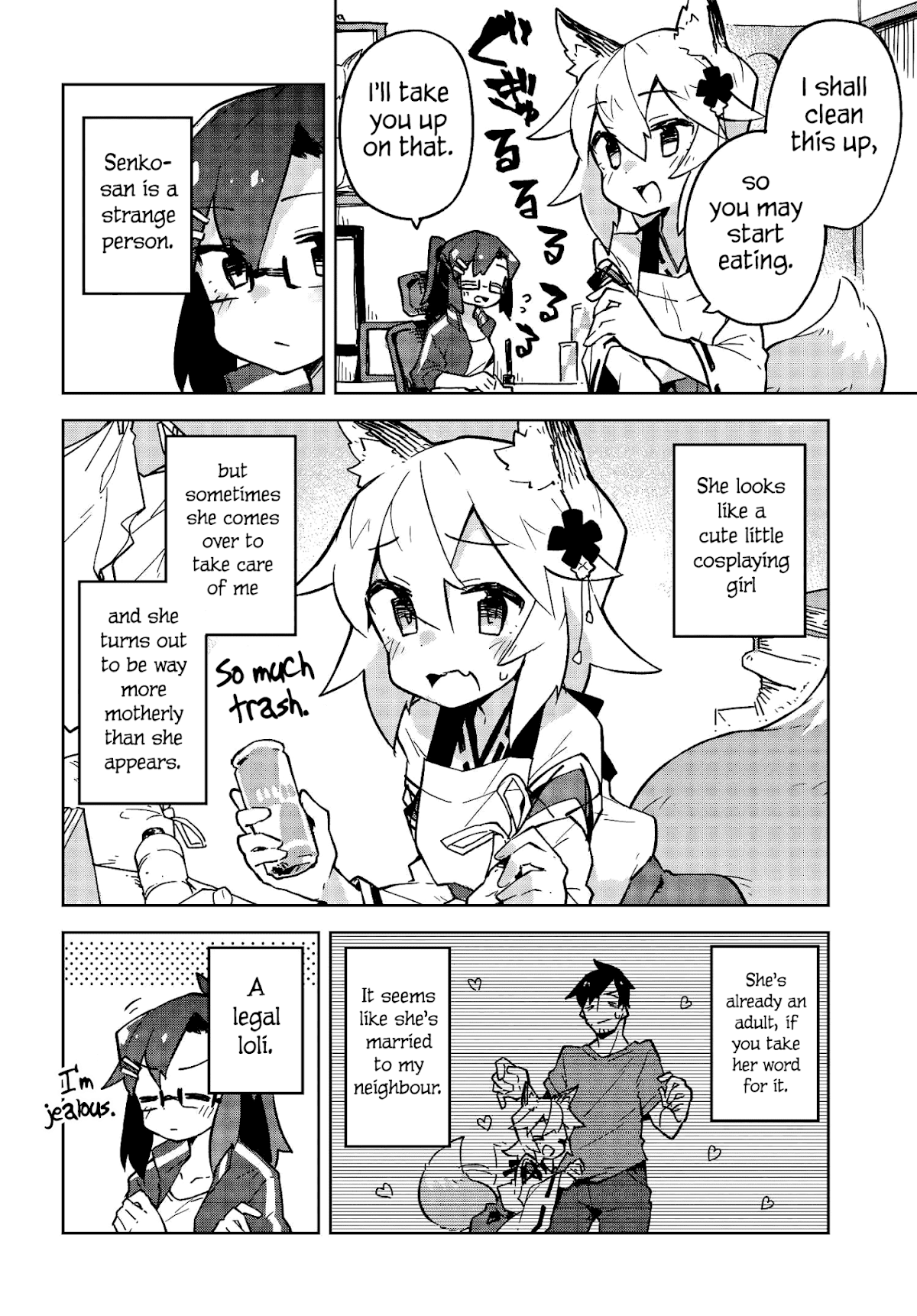 Sewayaki Kitsune no Senko-san Chapter 14 page 4 - Chapter 14: Fourteenth Tail
