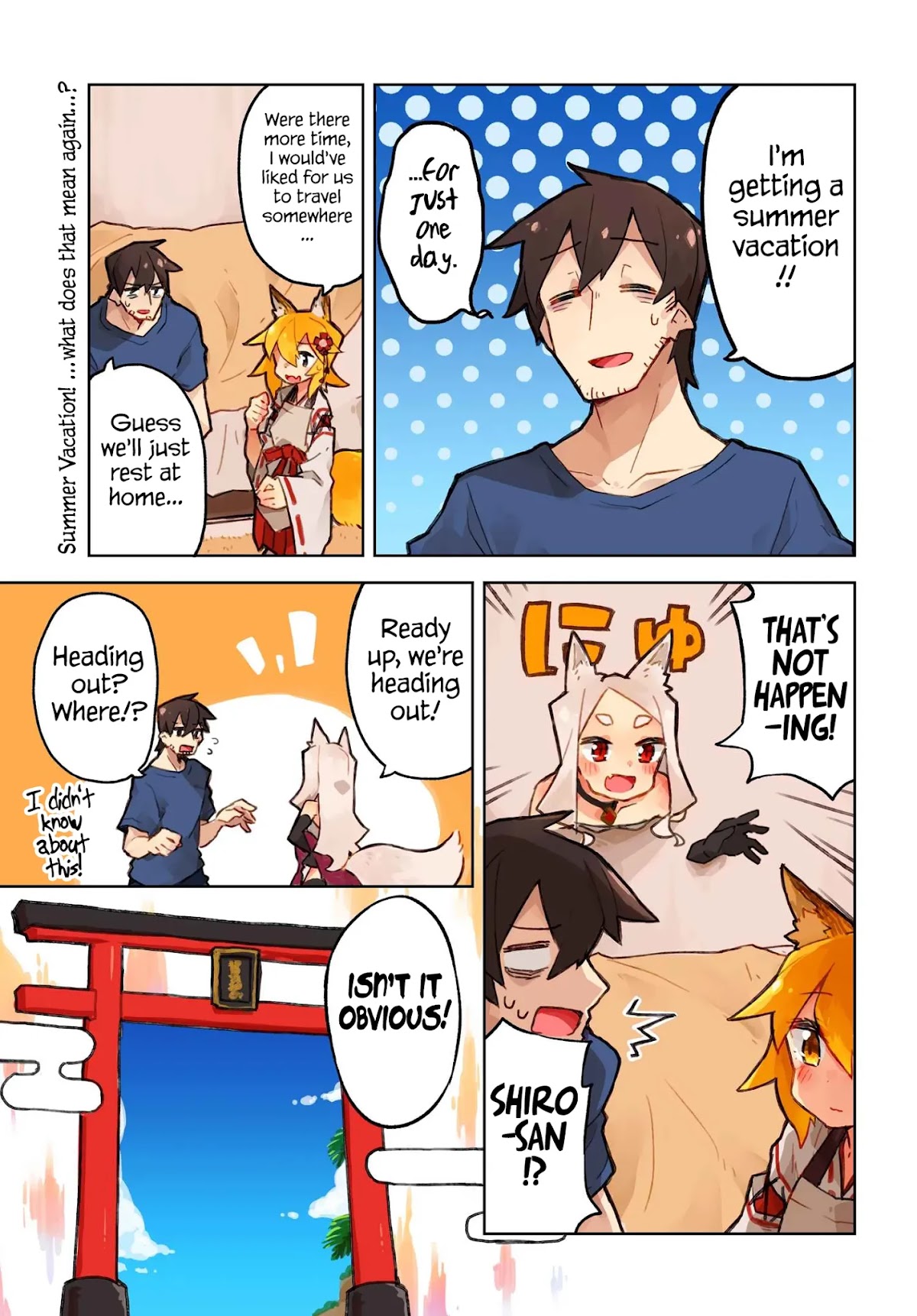 Sewayaki Kitsune no Senko-san Chapter 19 page 1 - Chapter 19