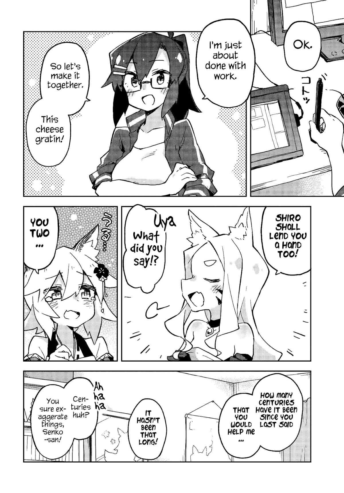 Sewayaki Kitsune no Senko-san Chapter 21 page 4 - Chapter 21