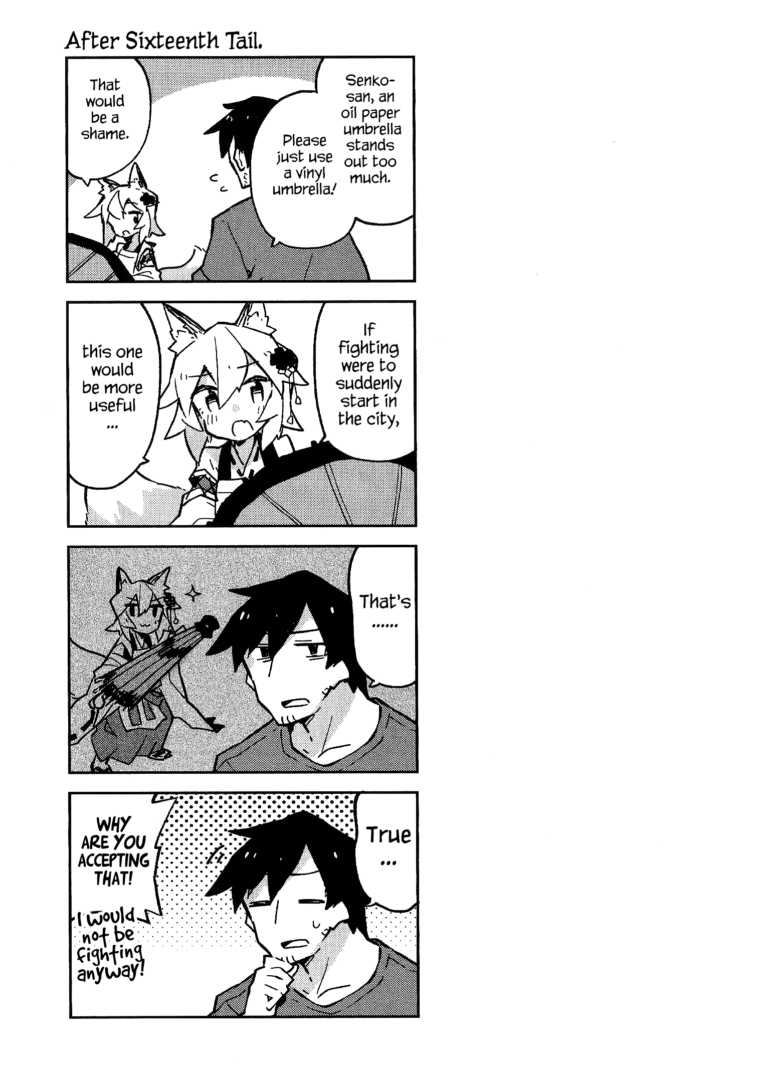 Sewayaki Kitsune no Senko-san Chapter 23.5 page 1 - Chapter 23.5: Volume 3 Extras