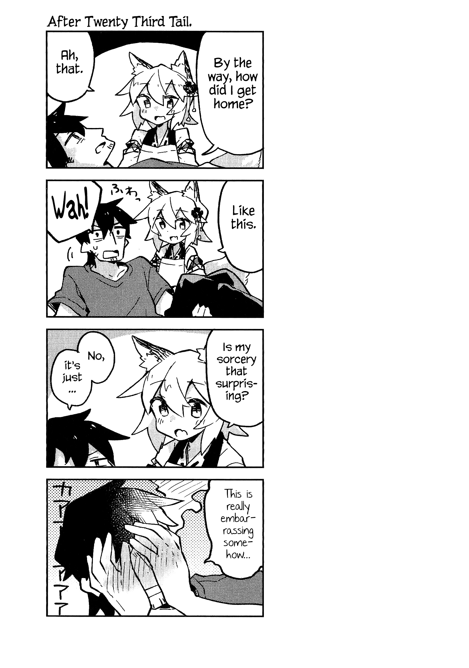 Sewayaki Kitsune no Senko-san Chapter 23.5 page 7 - Chapter 23.5: Volume 3 Extras