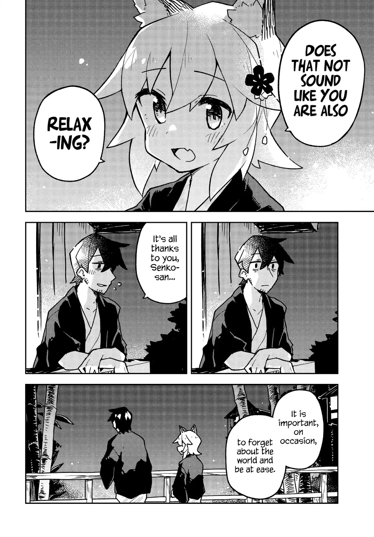 Sewayaki Kitsune no Senko-san Chapter 37 page 14 - Chapter 37: Thirty Seventh Tail