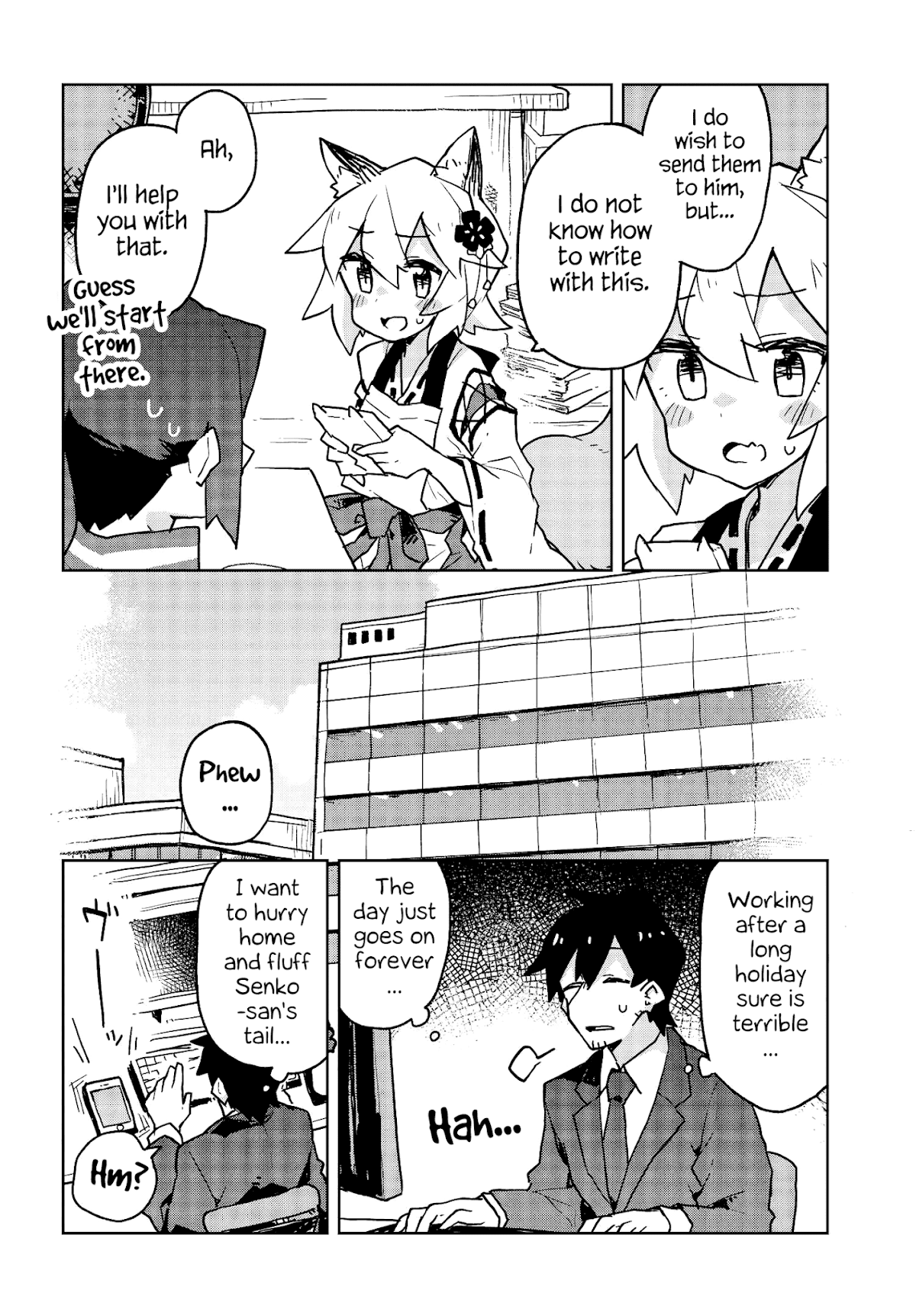 Sewayaki Kitsune no Senko-san Chapter 39 page 6 - Chapter 39